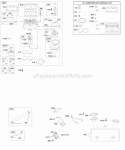 Carburetor Exhaust System Fuel Supply KitGasket Set-Carburetor Diagram and Parts List for 44K777-0025-G1  Briggs and Stratton Engine